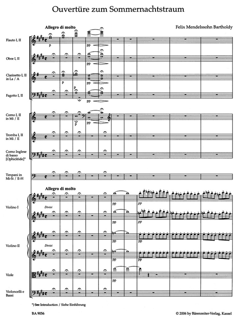 Midsummer Nights Dream Op.21 Par